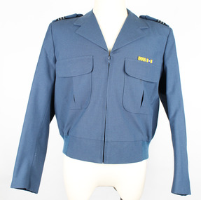 JACKET - WORKING DRESS - RAAF (Blue Grey) Uniform Jacket, Military Uniform, 1990