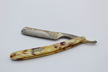 Cut Throat or Straight Razor, Max Voos, Germany, 1930's-1940's