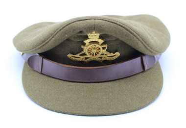 Peaked Hat - Army, Military Uniform, Date unknown - Manufacture: Commonwealth Government Clothing Factory, Melbourne