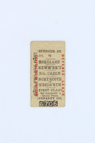 Defence Leave Ticket, Approximately 1942