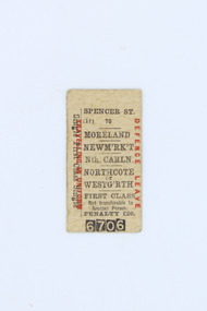 Defence Leave Ticket, Approximately 1942