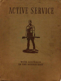 Book, ACTIVE SERVICE. With Australia in the Middle East