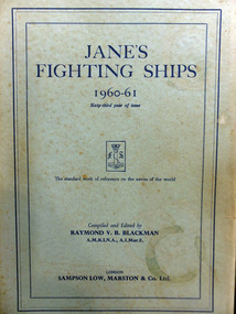 Book, JANE'S FIGHTING SHIPS 1960-61