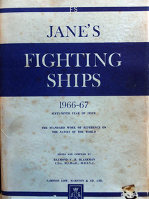 Book, JANE'S FIGHTING SHIPS 1966-67