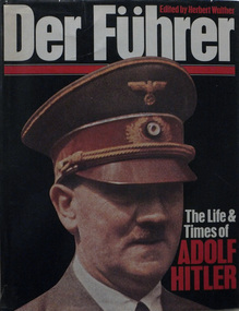Book, DER FUHRER. THE LIFE AND TIMES OF ADOLF HITLER
