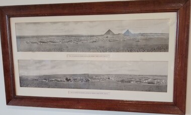 Photograph - Photograph of Australian Servicemen training  in Egypt in WW1, 1st Australian Division, Australian Imperial Force EGYPT 1914-1915, unknown