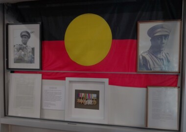 Mixed media - Reg Saunders Display, Reg Saunders - His Story