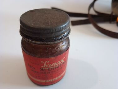 Equipment - 'Sanax' First Aid Kit- Contents, 'Sanax' No 3 Ointment