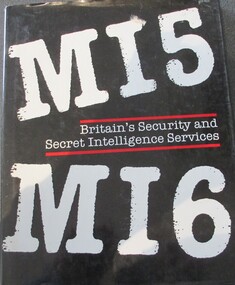 Book, BOOK: MI5 MI6 - Britain's Security and Secret Intelligence Services