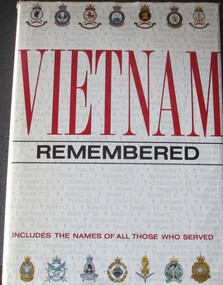 Book, BOOK: Vietnam Remembered - Includes the names of all those who served (2 COPIES)