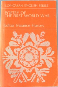 Book, BOOK: Poetry of the First World War