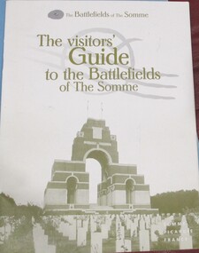 Book, BOOK: The Visitors Guide to the Battlefields of the Somme