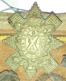 Uniform - Cap Badge, Cap Badge, Royal Highlanders, Black Watch