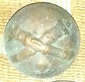 Uniform - Button, French Artillery c1900's (unconfirmed)