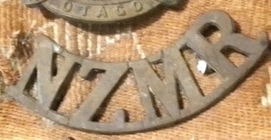 Uniform - Shoulder Badge, New Zealand Mounted Rifles