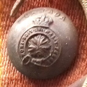 Uniform - Button - Canada Division CEF Corps, Canada Division CEF Corps