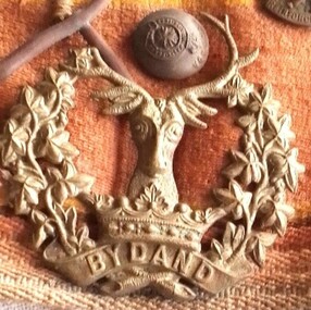 Uniform - Bonnet Badge, Gordon Highlanders Bonnet Badge (Other Ranks)