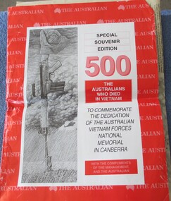 Newspaper, NEWSPAPER SPECIAL: 500 - The Australians who died in Vietnam