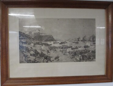 Photograph - The Landing, Black and White photograph (Copywright) Rose Stereograph Military The Landing at ANZAC Sunday Morning April 25 1915