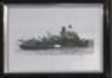 Artwork, other - HMAS Warrnambool J202 photograph