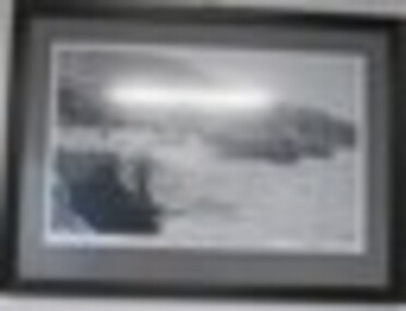 Photograph - Black and White photograph (Copywright) Rose Stereograph Military The Landing at ANZAC, Black and White photograph (Copywright) Rose Stereograph Military The Landing at ANZAC Sunday Morning April 25 1915