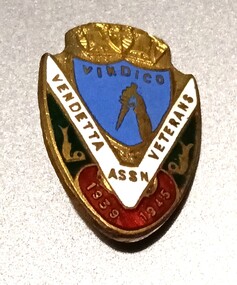 Badge - RAN Vendetta Veterans Association Badge, 1939-1945, RAN Vendatta Veterans Association