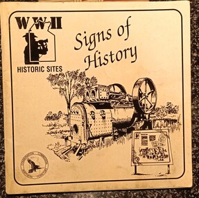 Booklet - WW2 NT Historic Sites  Guide Book, Signs of History