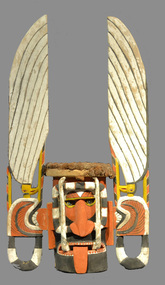Wanis Carved Wooden Mask, 1990s