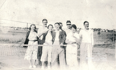 Photograph, Montmorency Tennis Club, c.1941, 1941c