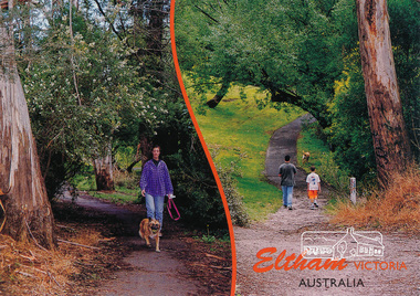 Postcard, Alistair Knox Park, Eltham, Victoria, Australia, 2015c