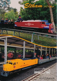 Postcard, Diamond Valley Railway, Eltham, Victoria, Australia, 2015c
