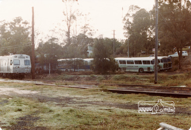 Photograph, Bus depot, Hurstbridge