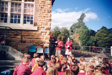 Photograph, Anzac Day Service, Eltham Primary School, 2004