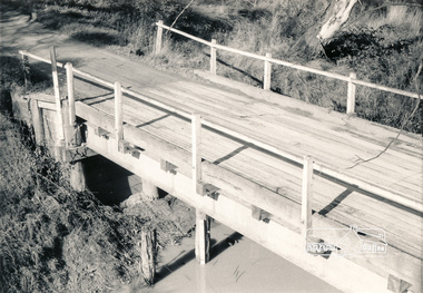 Photograph, Russell Yeoman, Wilson Road Bridge, Wattle Glen, c.1970, 1970c