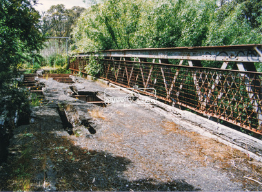 Photograph, Doug Orford, Lower Plenty Bridge, Old Eltham Road, Lower Plenty, 1998