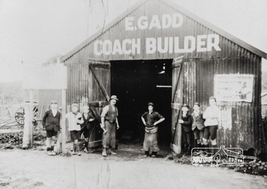 Photograph, E. Gadd coachbuilder Eltham