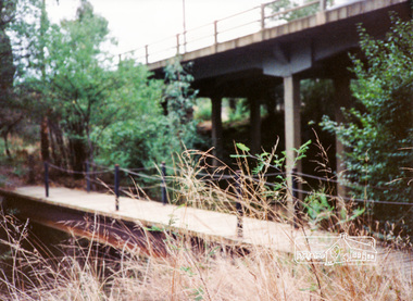 Photograph, Diamond Creek Trail bridge, Eltham South