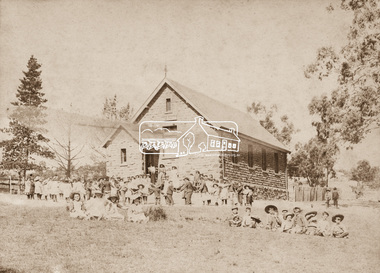 Photograph, Eltham State School No. 209, Dalton Street, Eltham, c.1895