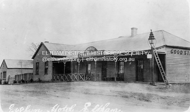 Photograph, Evelyn Hotel, Eltham, c.1892