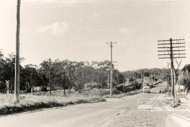 Photograph, Main Road, Eltham, looking north from Cecil Street, Oct. 1962