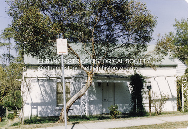 Photograph, 88 Pitt Street, Eltham, 1860s