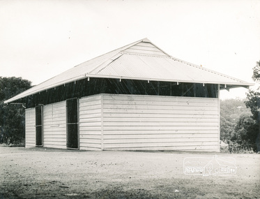 Photograph, George W. Bell, Shelter shed Eltham State School, 1960c