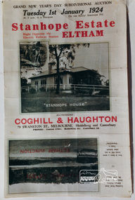 Photograph, Stanhope Estate Brochure, 1924