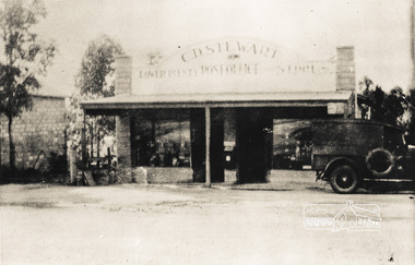 Photograph, C.D. Stewart Lower Plenty Post Office and Store, 1920s