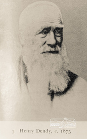 Photograph, Henry Dendy c.1875, 1875c