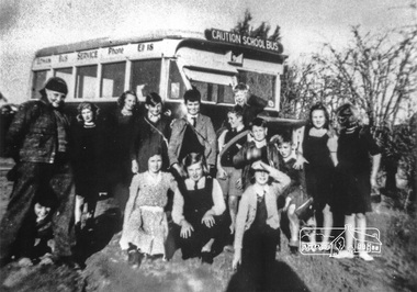 Photograph, Lyons School Bus Eltham, 1950c