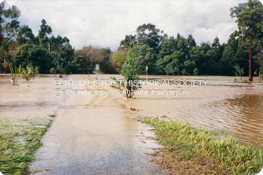 Photograph, Diamond Creek floodwater, Eltham, Dec 2004, 2004