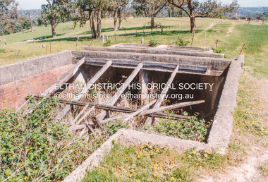 Photograph, Maroondah Aqueduct north of Allendale Road, Eltham North