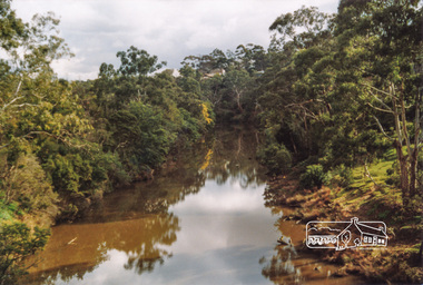 Photograph, Doug Orford, Yarra River from Eltham-Templestowe Footbridge, 2004