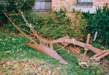 Photograph, Single Furrow Plough, Heritage Week, 1990, 1990